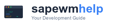 SAP EWM Help Logo
