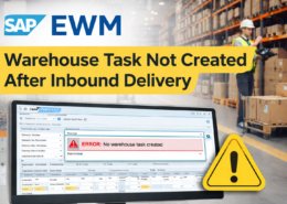 SAP EWM Warehouse Task Not Created After Inbound Delivery – Common Causes and Solutions